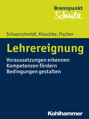 cover image of Lehrereignung